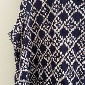 LOFT patterned tank top | size S